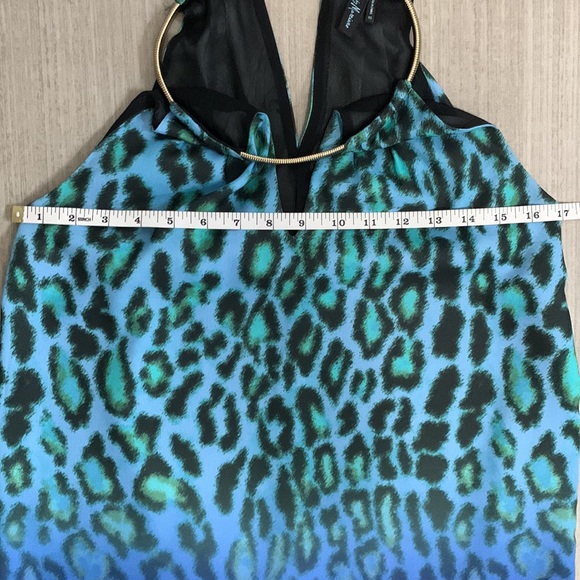 GUESS BY MARCIANO cobalt blue Leppard outfit - Picture 14 of 14